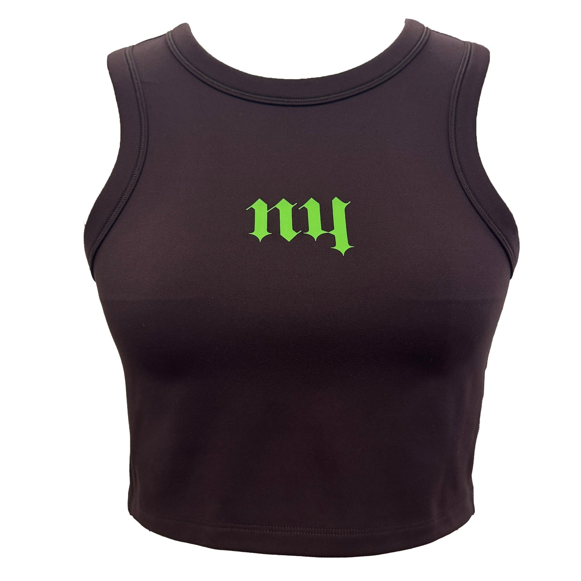 XC New York Cropped Tank - Front