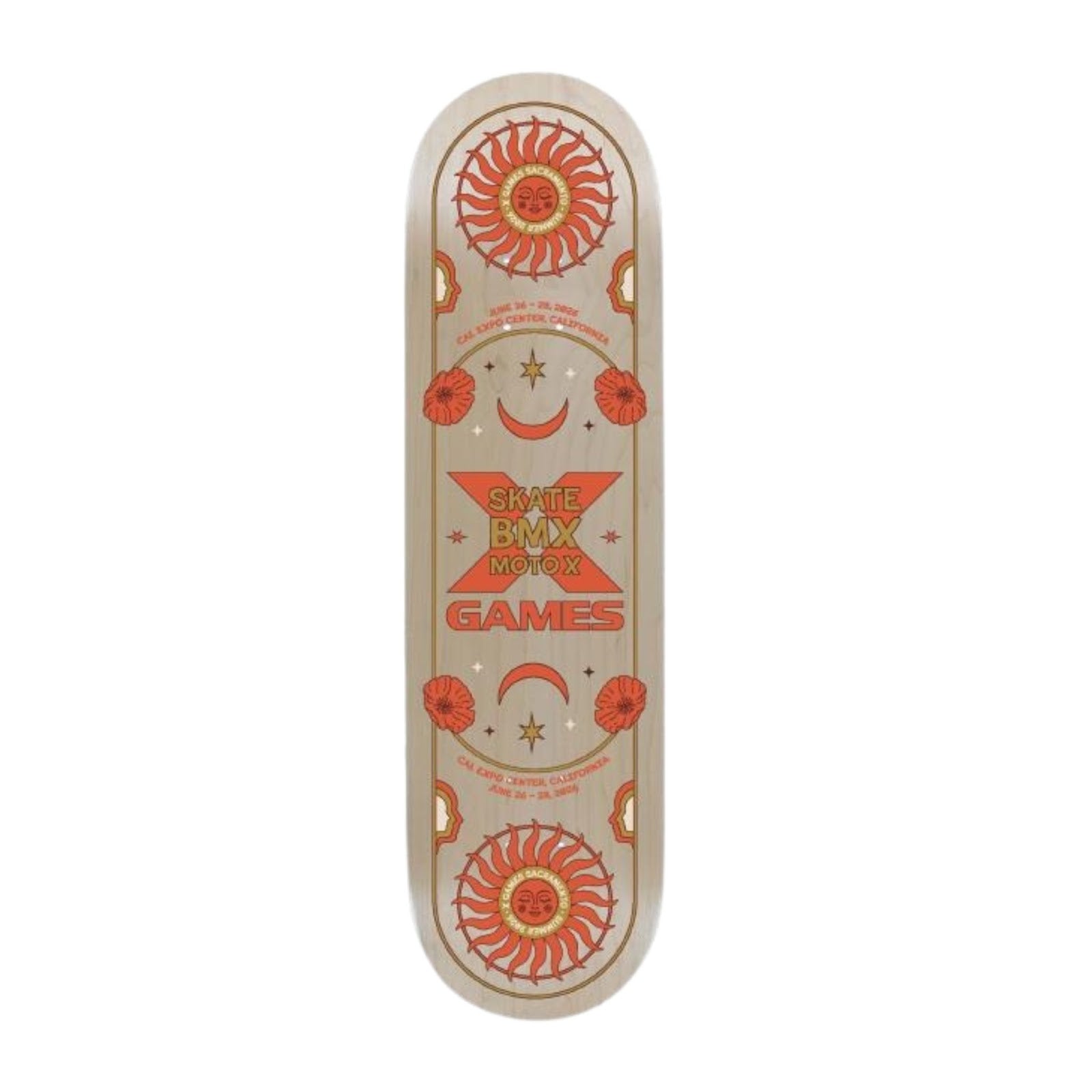 Sacramento Sun Skate Deck