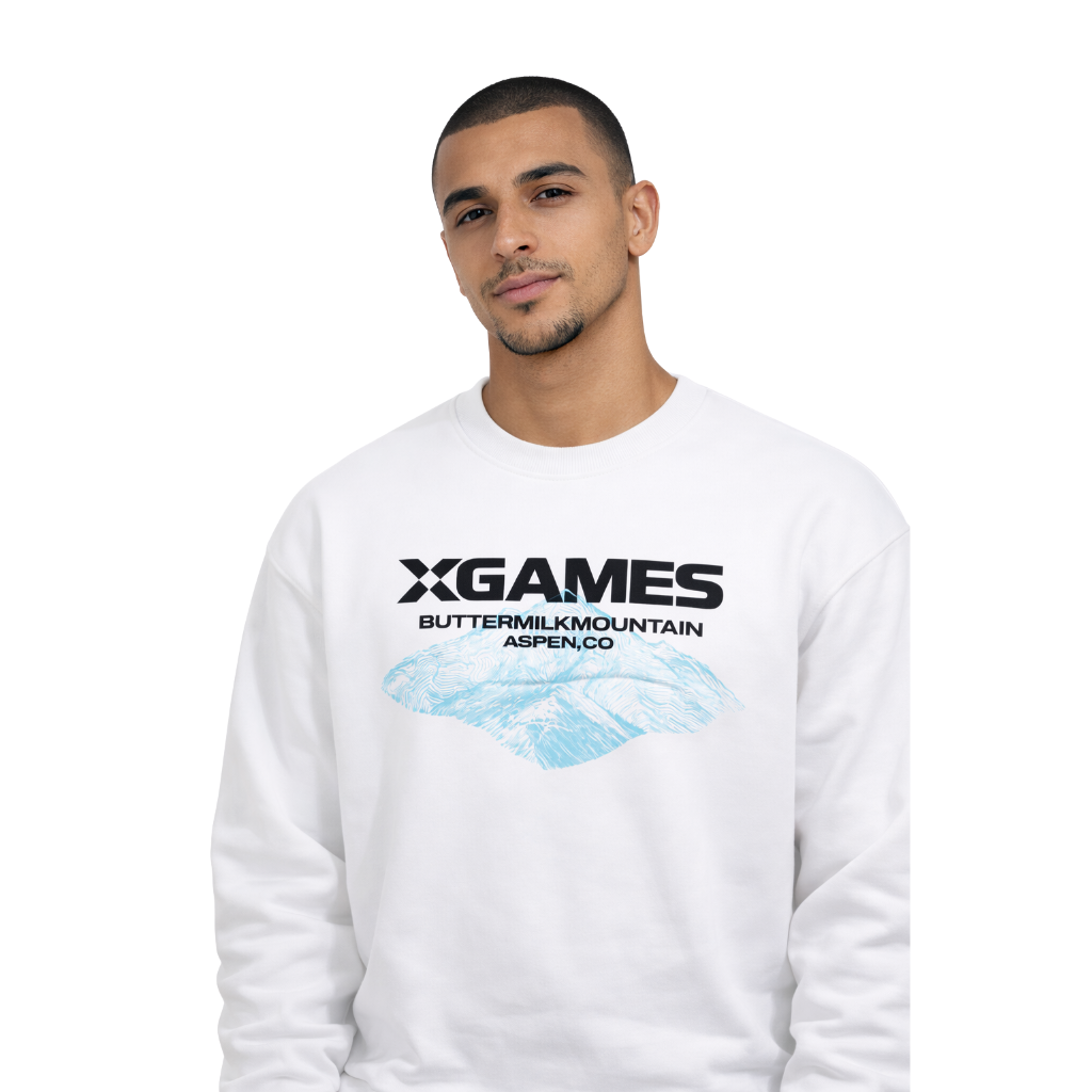 Buttermilk Topography Crewneck